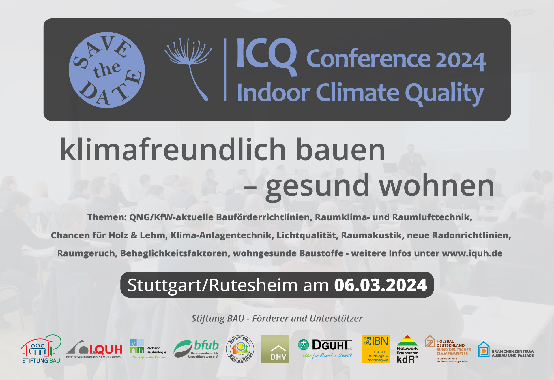 save the date IAQ 2024